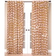 thumbnail image 1 of Dupioni Silk Circles Print Curtain, 1 of 1