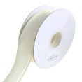 thumbnail image 1 of Dupioni Supreme Wired Edge Ribbon, Ivory, 1-1/2-Inch, 20 Yards, 1 of 1
