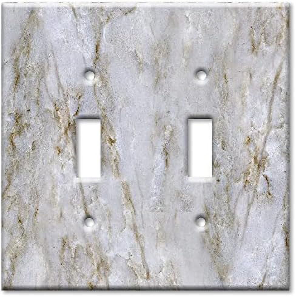 Duplex Outlet Cover Decorative Metal Wall Plate 1 Gang Outlet Plug