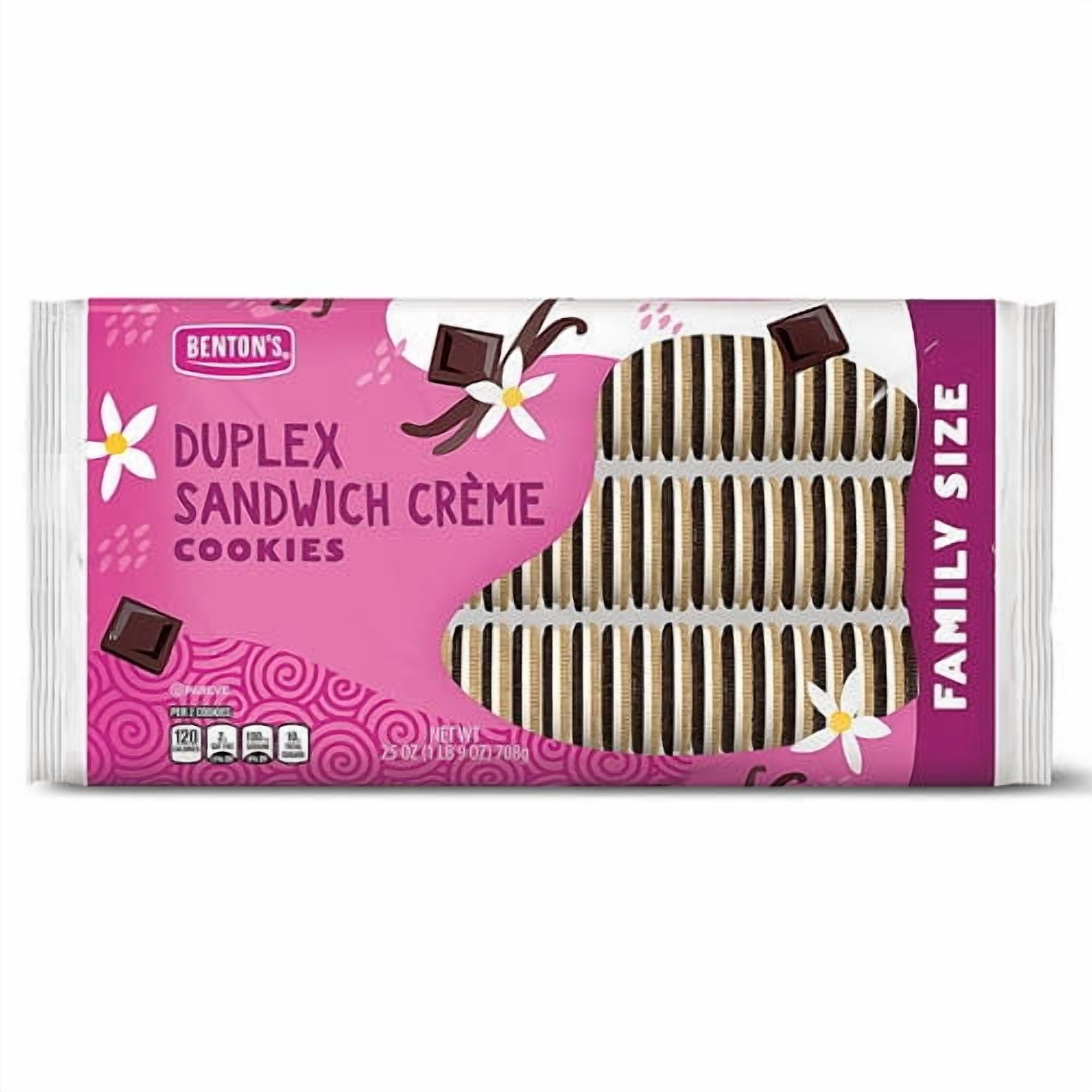 Duplex Sandwich Crème Cookies, 25 oz - Walmart.com