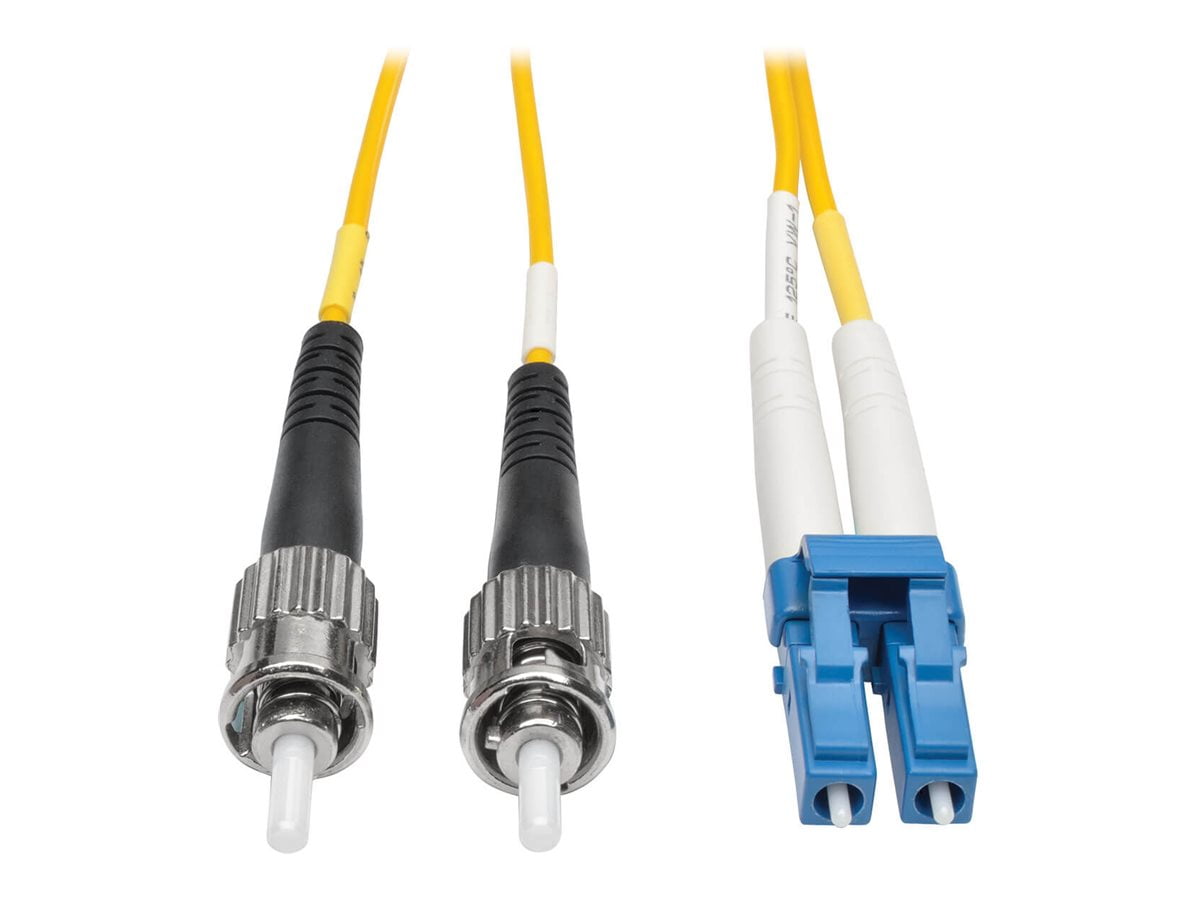 Eaton Tripp Lite Series Duplex Singlemode 9/125 Fiber Patch Cable LC/ST 50 m 164 ft.