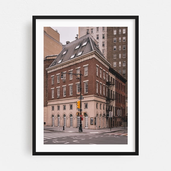 Duplex, West Village 02 - Manhattan New York Photography Black Framed Wall Art Print 20 x 30 inches