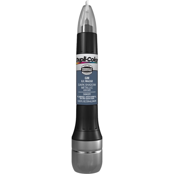 Dupli-Color All-in-1 Touch Up Paint GM Dark Shadow Metallic AGM0600 0.5 OZ