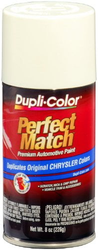 Dupli-Color BCC0407-6 PK (EBCC04077-6 PK) Stone White Chrysler Perfect Match Automotive Paint - 8 oz. Aerosol, (Case of 6)