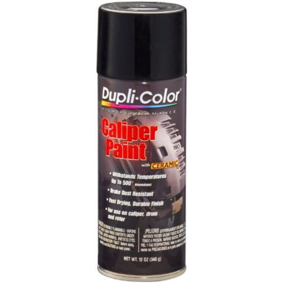 Dupli-Color BCP102 Black Brake Caliper Aerosol - 12 oz. Color: Black, Model: BCP102, Car & Vehicle Accessories / Parts