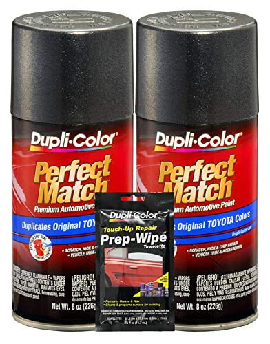 Dupli-Color BTY1600 Exact-Match Automotive Paint Matches Toyota Graphite Gray Pearl - 8 oz ...