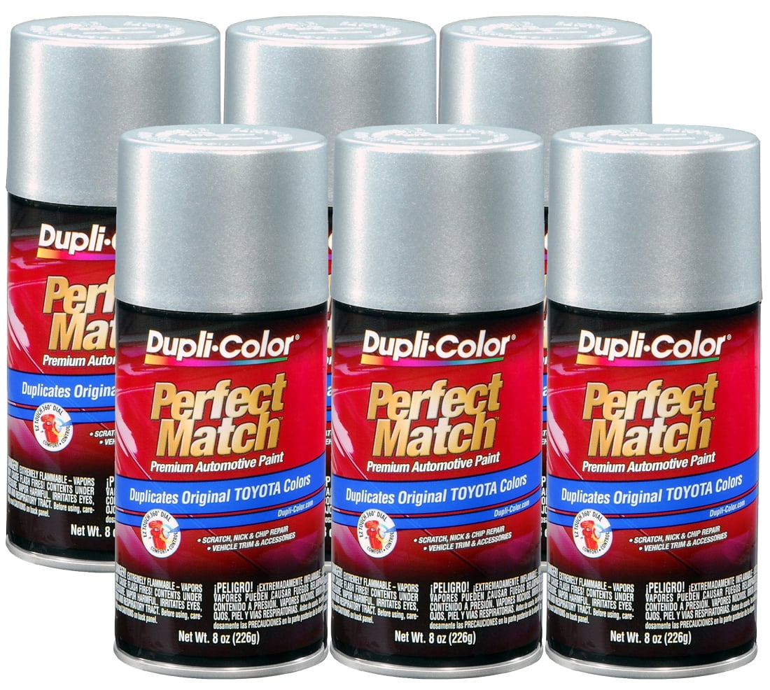 Dupli-Color BTY1616 Auto Touch-Up Perfect Match Paint, Toyota Silver ...