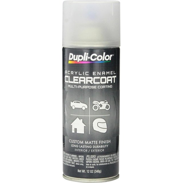 DupliColor DA1693 MultiPurpose Acrylic Enamel Spray Paint Flat