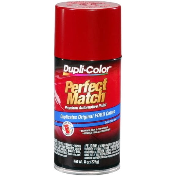 Dupli Color EBFM01887 Candy Apple Red Automotive Touch-Up Paint, 8 oz
