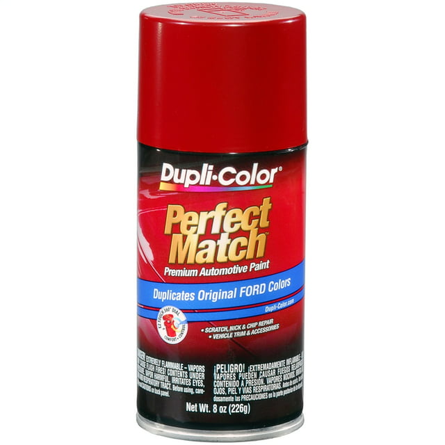Dupli-Color EBFM01887 Perfect Match Automotive Spray Paint Ford Candy Apple Red, T/2K/EU ? 8 oz. Aerosol Can Fits select: 1985-1997 FORD F150, 1985-1997 FORD F250