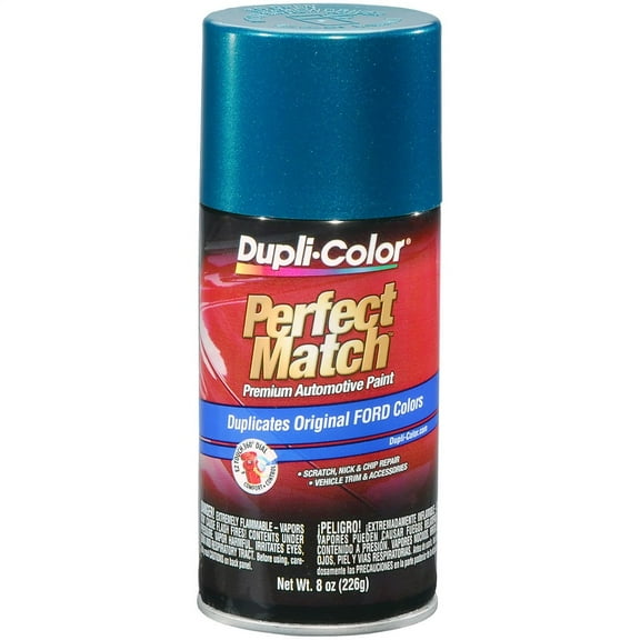 Dupli-Color EBFM03287 Perfect Match Automotive Spray, Ford Cayman Green Metallic, DA ? 8 oz. Aerosol Can Fits select: 1995 FORD F150, 1992-1997 FORD RANGER