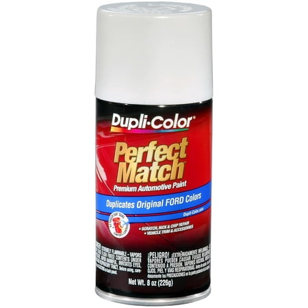 Dupli-Color EBFM03357 Perfect Match Automotive Spray, Ford Performance White, WB/WP/WT/YA â 8 oz. Aerosol Can Fits select: 2011 FORD F150, 2011 FORD ESCAPE