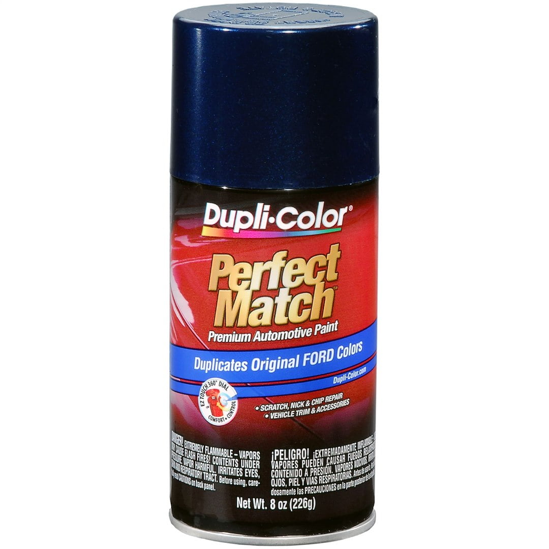 DUPLI COLOR Dupli-Color EBFM03587 Perfect Match Auto Spray Paint Ford True Blue L2 8 oz