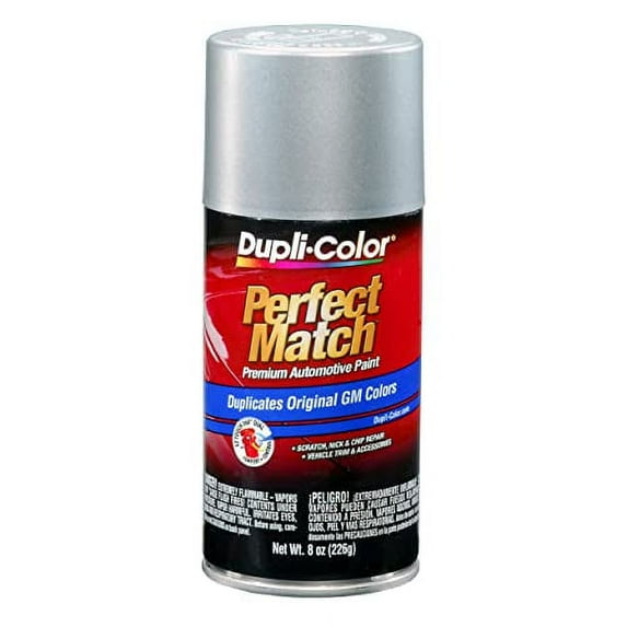 Dupli-Color EBGM05357 Silver Metallic General Motors Exact-Match Automotive Paint - 8 oz. Aerosol Fits select: 1989-1990 GMC SIERRA, 1988 GMC GMT-400