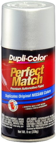 Dupli-Color Perfect Match Spray Paint For Nissan Silver Metallic K23-8 oz
