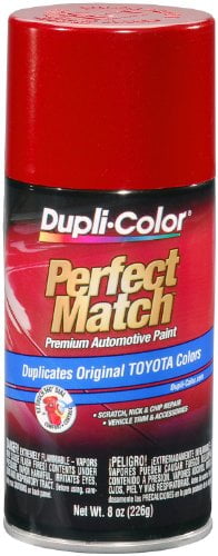 Dupli-Color EBTY16187 Barcelona Red Metallic Toyota Exact-Match Automotive Paint - 8 oz. Aerosol Fits select: 2006-2016 TOYOTA CAMRY, 2006-2017 TOYOTA RAV4