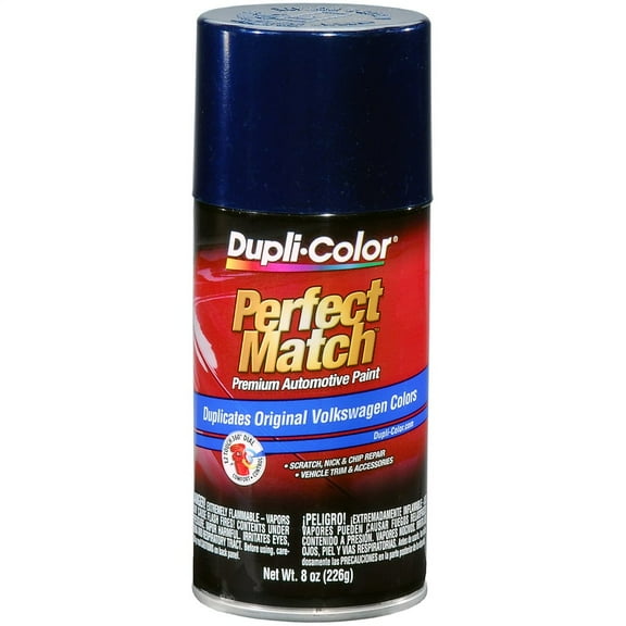Dupli-Color EBVW20437 Indigo Blue Pearl Volkswagen Perfect Match Automotive Paint - 8 oz. Aerosol Fits select: 2001-2004,2006 VOLKSWAGEN JETTA