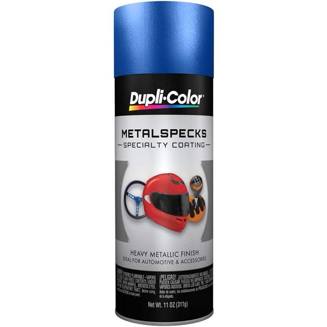 DupliColor EMS400000 Metal Specks Automotive Paint Ocean Blue Spray
