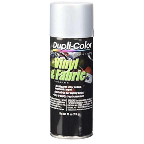 Dupli-Color HVP103 Silver High Performance Vinyl and Fabric Spray - 11 oz. Color: Silver, Model: HVP103, Tools & Hardware store