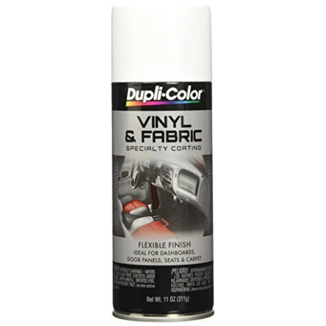 DupliColor HVP105 Gloss White High Performance Vinyl and Fabric Spray
