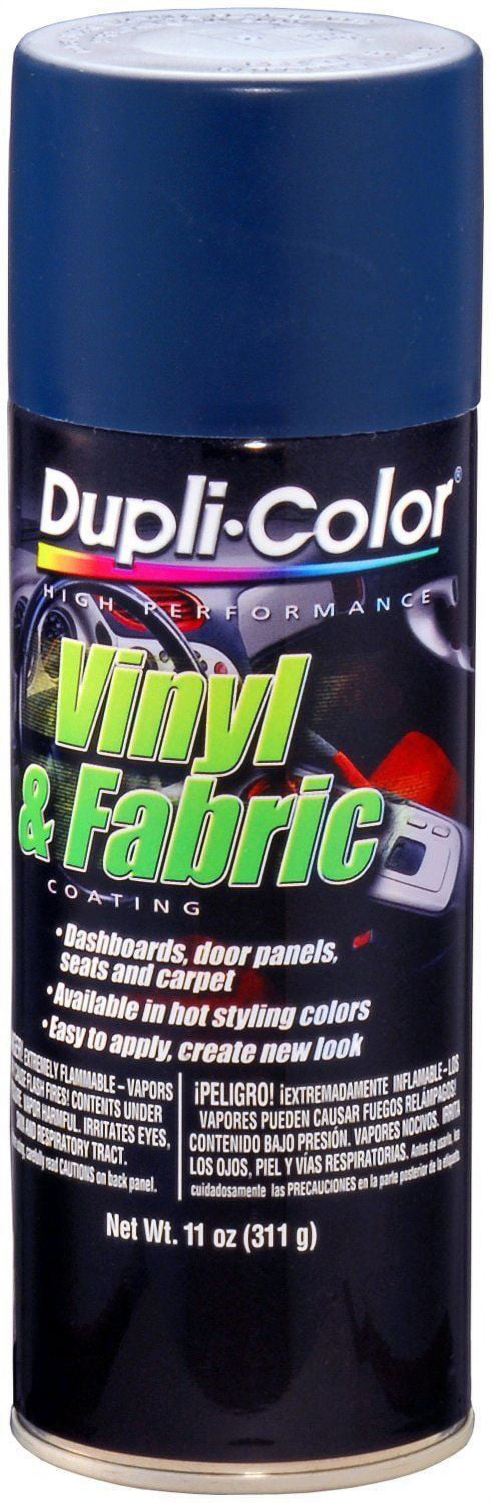 DupliColor HVP112 Vinyl and Fabric Coating Spray Paint Medium Blue 11 oz Aerosol Can
