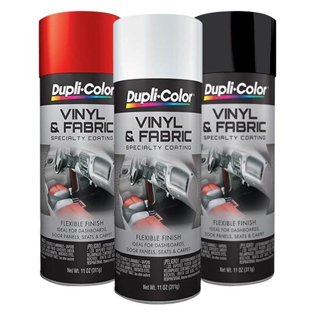 DupliColor HVP113 Vinyl and Fabric Coating Spray Paint Medium Beige 11 oz Aerosol Can