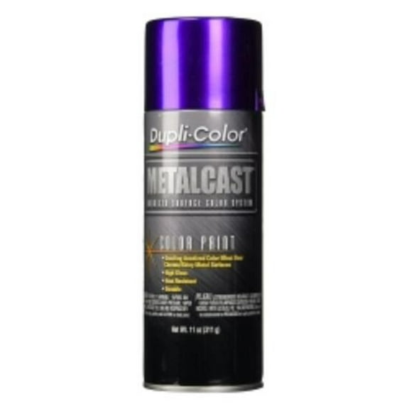 Dupli-Color Heat Resistant Metal Cast Purple Anodized Metallic 10.6 oz Spray Paint