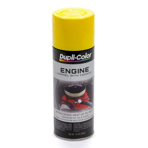 Dupli-Color/Krylon Daytona Yellow Engine Paint 12oz