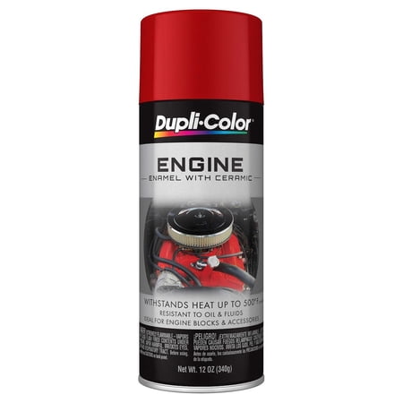Dupli-Color Paint DE1605 Dupli-Color Engine Paint With Ceramic