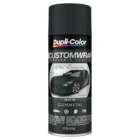 Dupli-Color ECWRC8147 Custom Wrap Matte Gunmetal