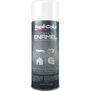 Dupli-Color Paint DA1672 Dupli-Color Premium Enamel; Flat White; 12 oz. Aerosol;