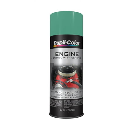 Dupli Color Engine Paint DE1618 Detroit Diesel Alpine Green Automotive Engine Paint Aerosol 12 oz