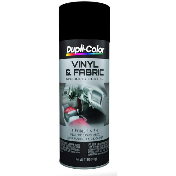 Dupli-Color HVP104 Gloss Black Vinyl & Fabric Coating 11 oz. Aerosol