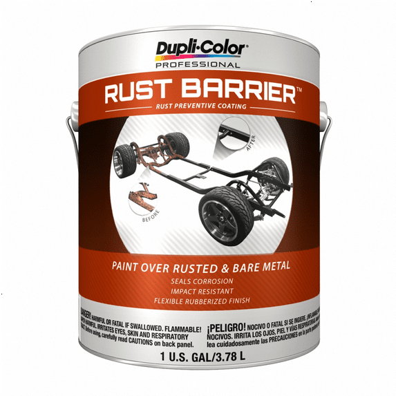 Krylon Rust Barrier, Flat Black