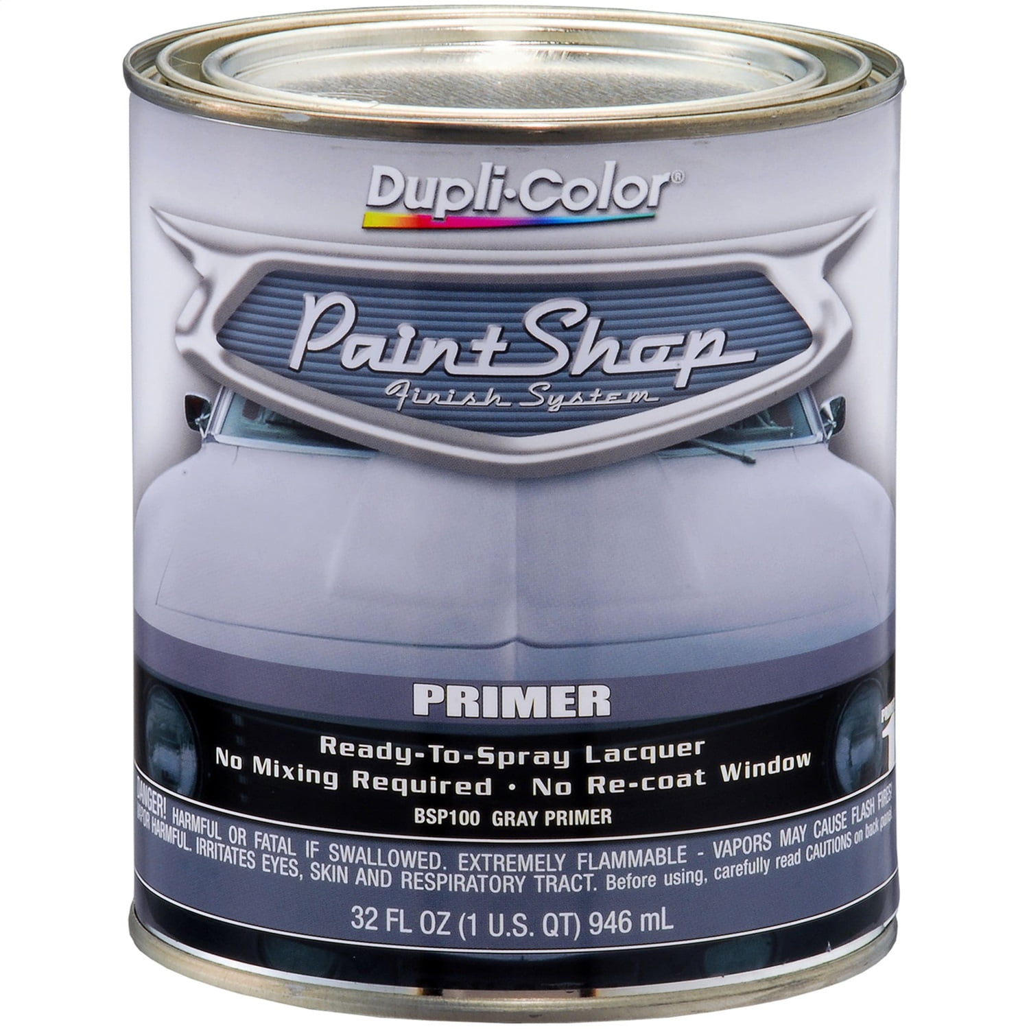 Dupli-Color BSP100 Gray Paint Shop Finish System Primer - 32 oz.