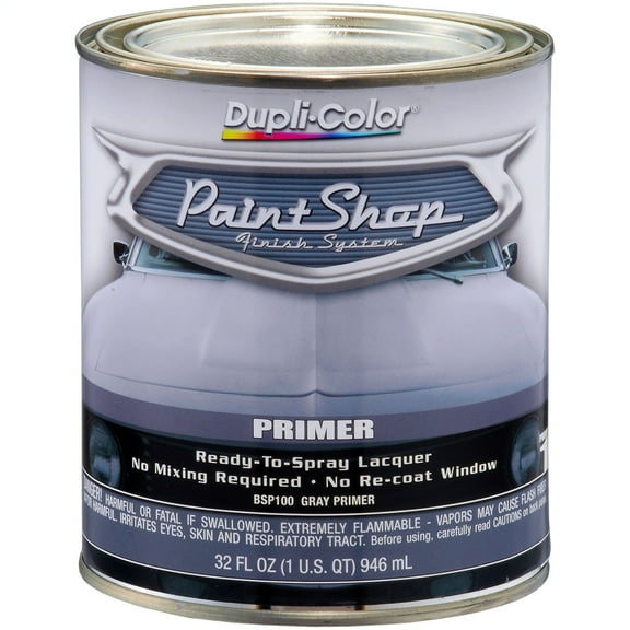 Dupli-Color BSP100 Gray Paint Shop Finish System Primer - 32 oz.