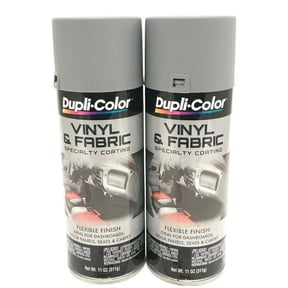 Dupli Color Vinyl & Fabric Automotive Touch-Up Paint, 11 oz, 2 Pack