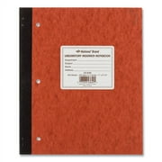 Duplicate Laboratory Notebooks, Quadrille Rule Sets, Brown Cover, 11 X 9.25, 100 Two-Sheet Sets | Bundle of 2 Each