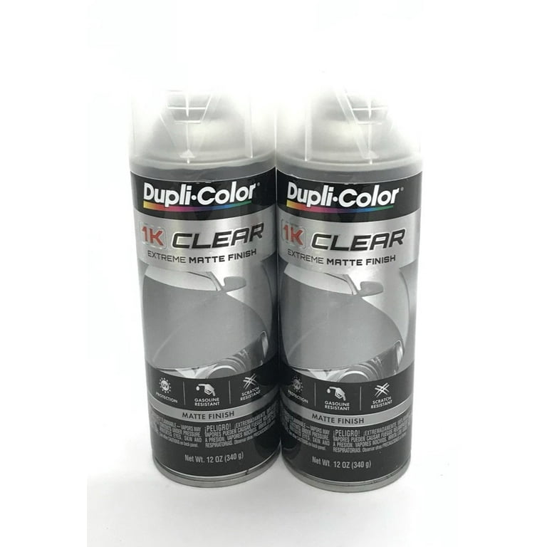 Dupli-Color 1KCM-2PACK Clear Coat Matte Finish - 12 oz Aerosol Can