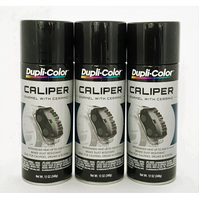 Duplicolor BCP102 Pack Caliper Spray Paint Black with Ceramic