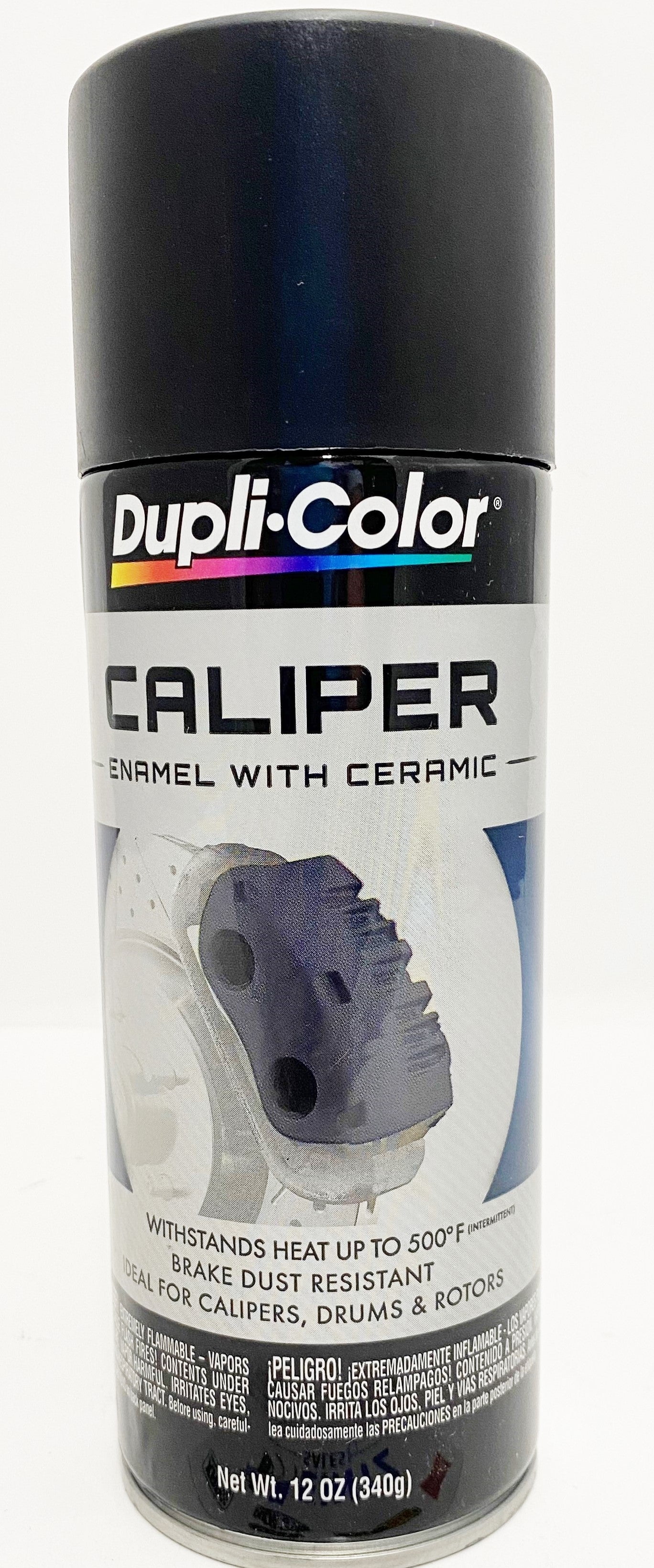 Duplicolor BCP105 Caliper Spray Paint Matte Black with Ceramic 12 oz