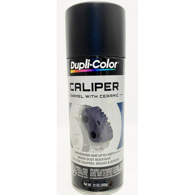 Duplicolor BCP105 Caliper Spray Paint Matte Black with Ceramic - 12 oz ...