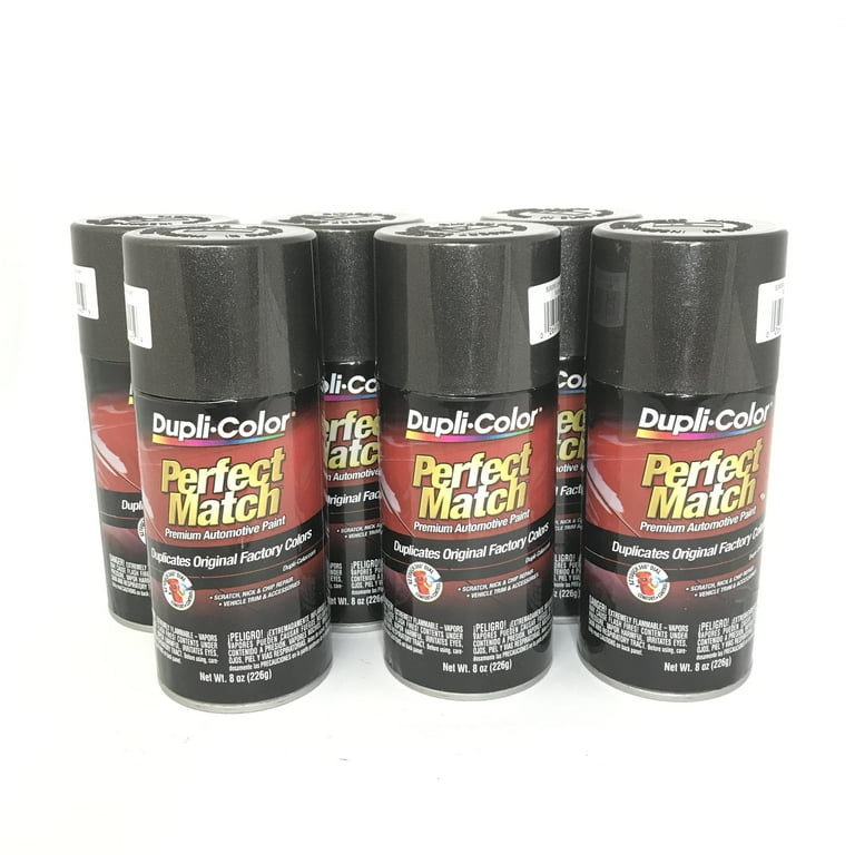 Duplicolor BUN0090-6 PACK Perfect Match UNIVERSAL BLACK