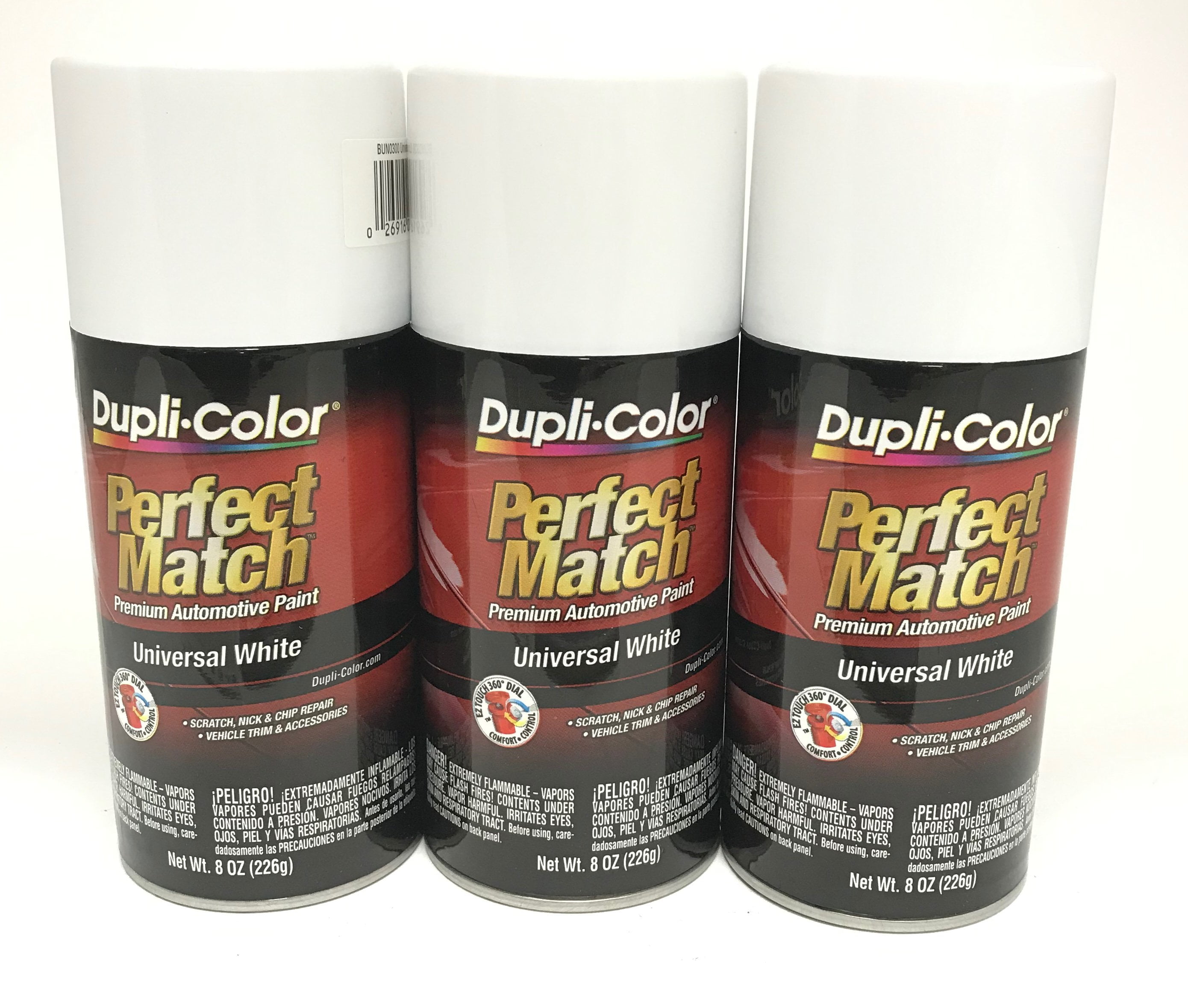 Duplicolor BUN03003 PACK Perfect Match Universal White Automotive