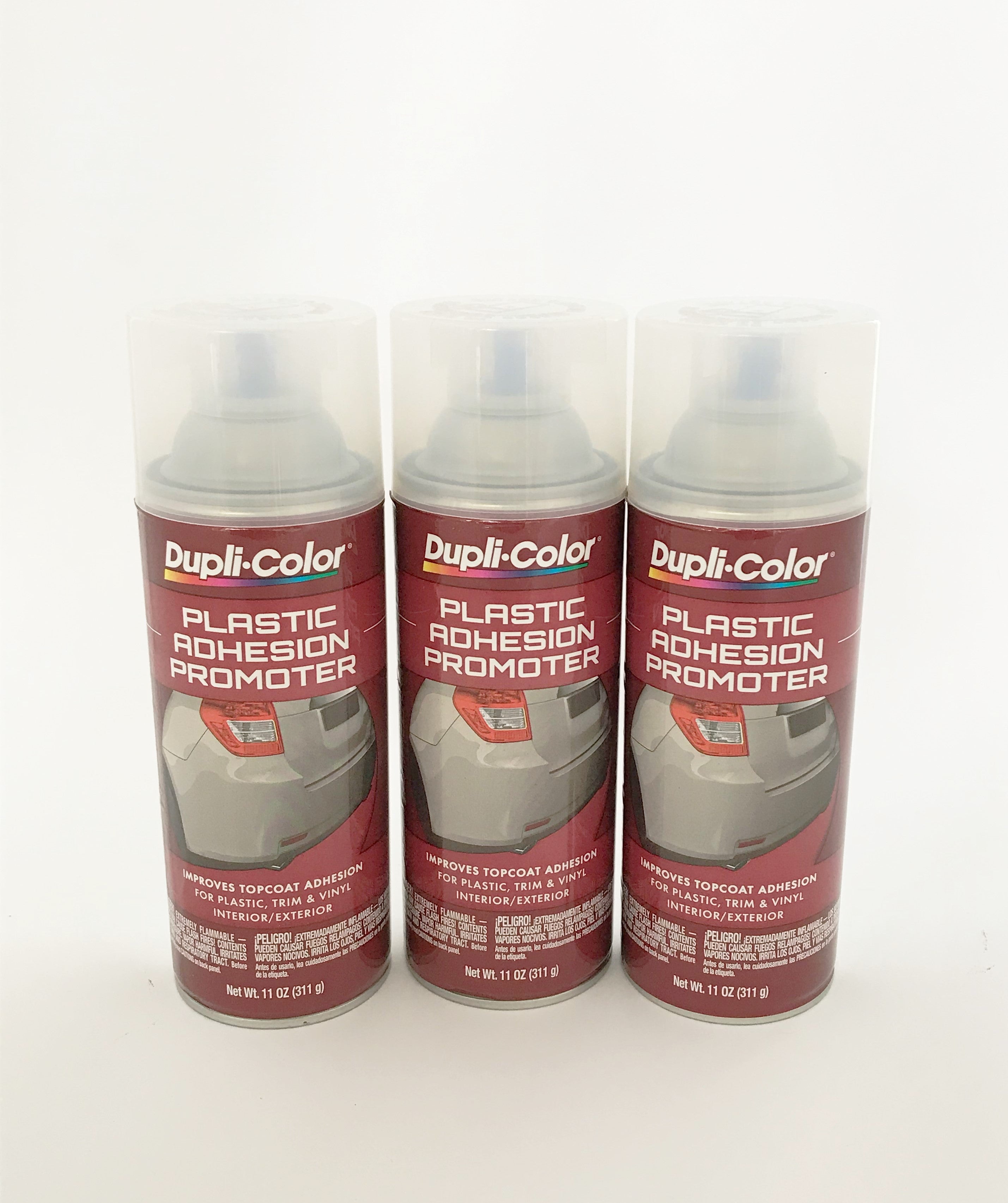 Duplicolor CP199 3 Pack Adhesion Promoter Clear Spray Primer 11 oz