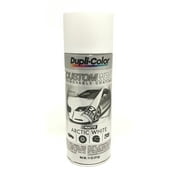Duplicolor CWRC798 Custom Wrap Removable Paint Matte Arctic White - 11oz