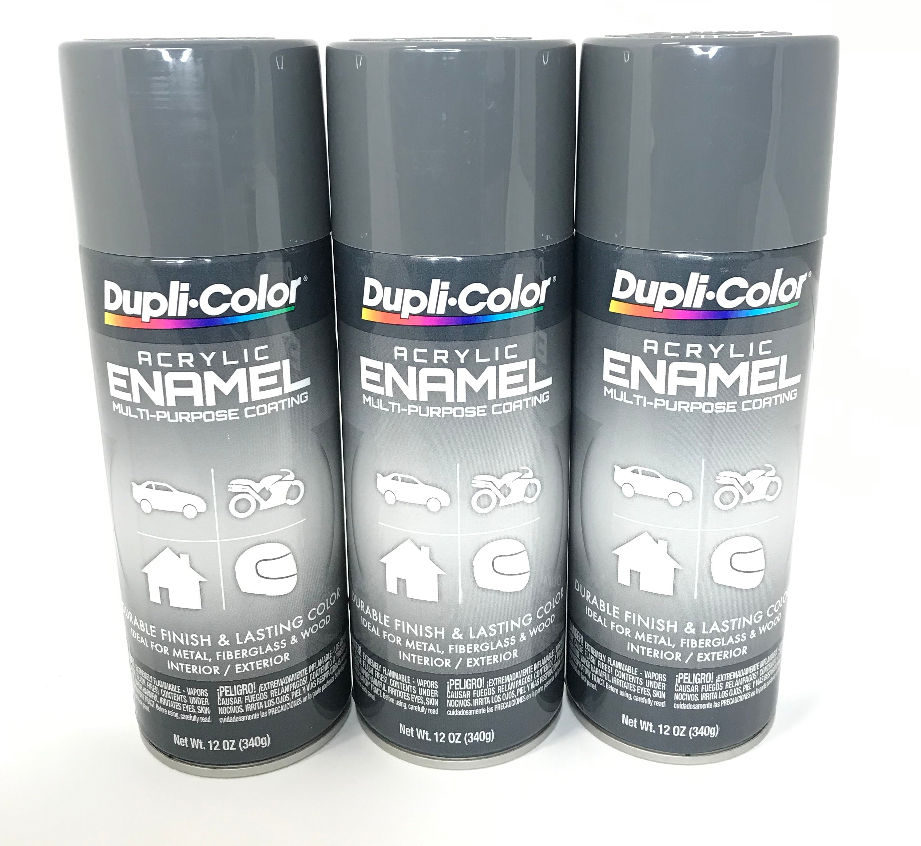 Graphite Gray Metallic Spray Enamel (3 oz)