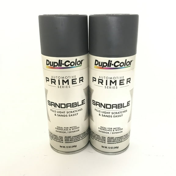 Duplicolor DAP1692-2 PACK GRAY HOT ROD Sandable Filler Primer - 12 oz