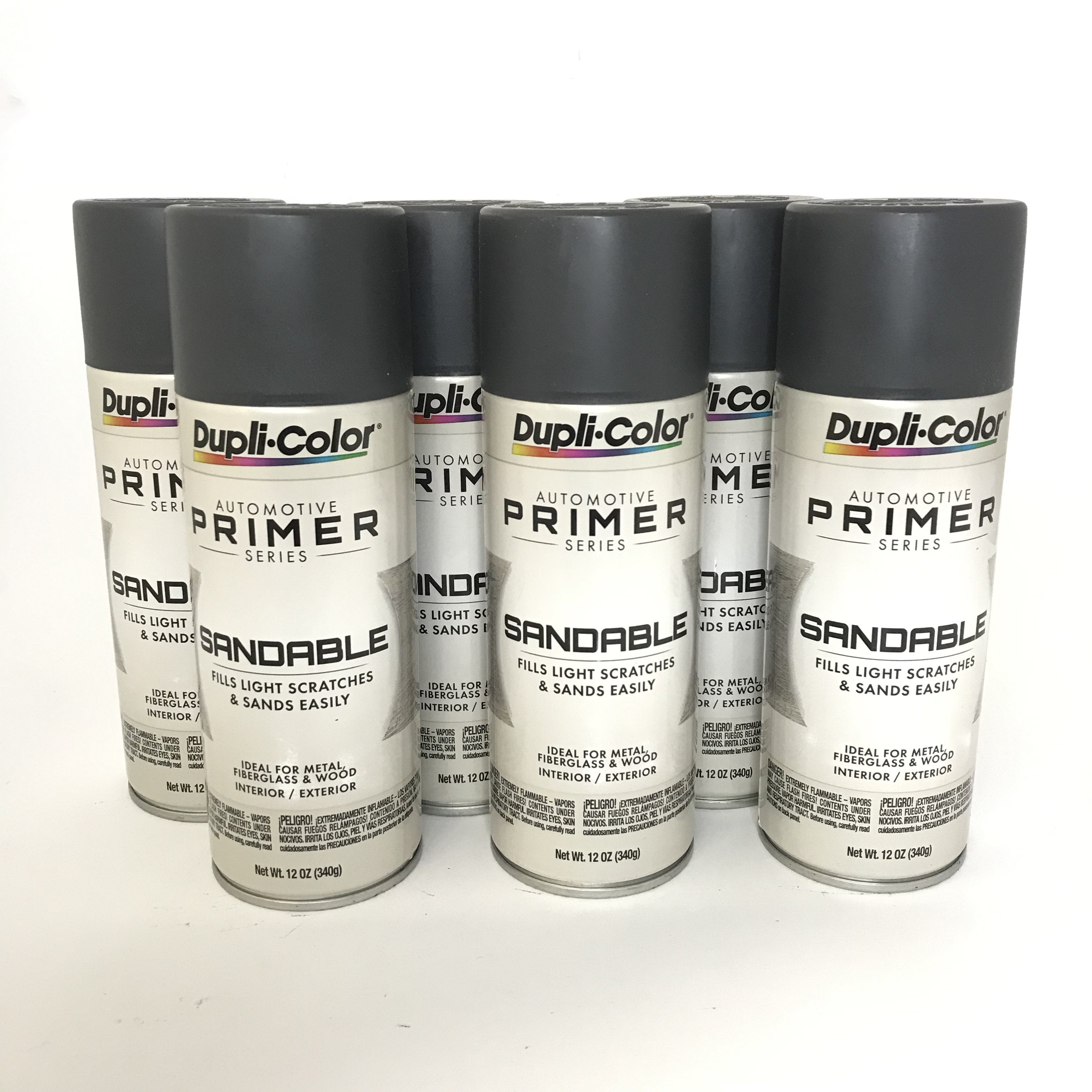 Duplicolor DAP16926 PACK GRAY HOT ROD Sandable Filler Primer 12 oz