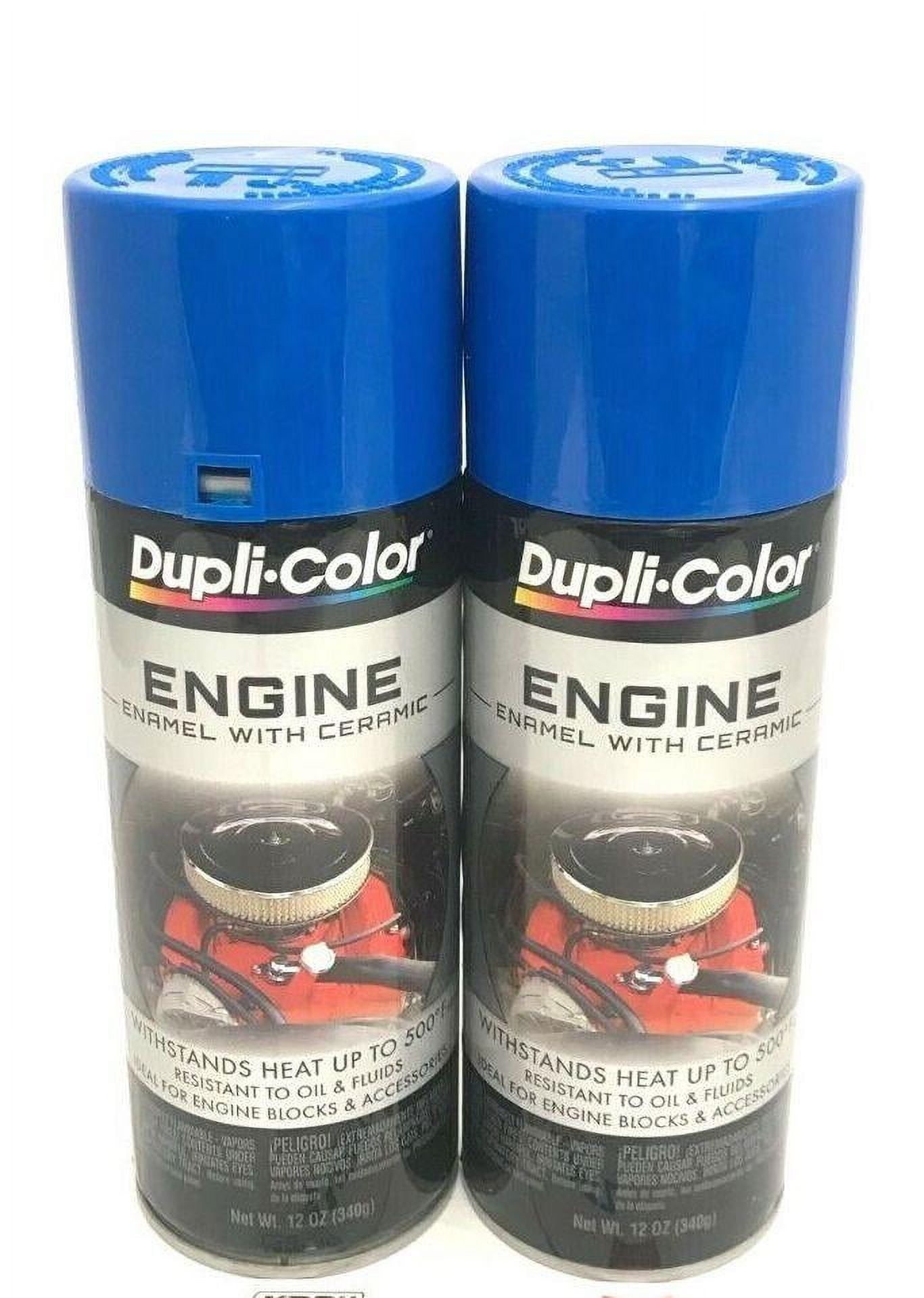 Duplicolor DE1601-2 pack Engine Enamel with Ceramic Ford Blue